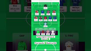 My FPL Gameweek 26 Team Selection⚽️ #fpl #fantasypremierleague #fantasyfootball #football
