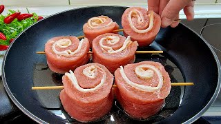 The best dinner I've ever eaten❗I don't cook meat any other way❗Pork rolls by leckere Küche 9,422 views 2 weeks ago 8 minutes, 2 seconds