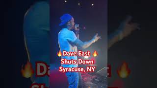 @DaveEast Rocked Syracuse 🤯🔥 #viral #trending #bars #rapper #acemorr #show #tour #easter