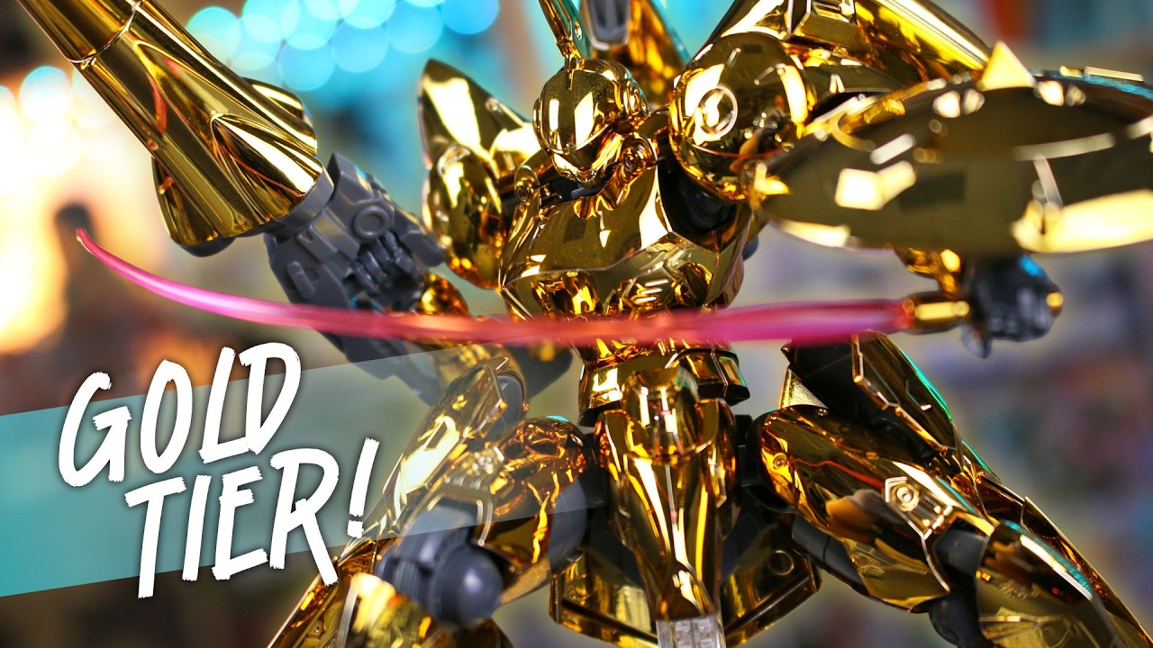 PURE GOLD Mecha Model! - YouTube