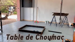 Table De Choumac Pour Latelier Happyfer -