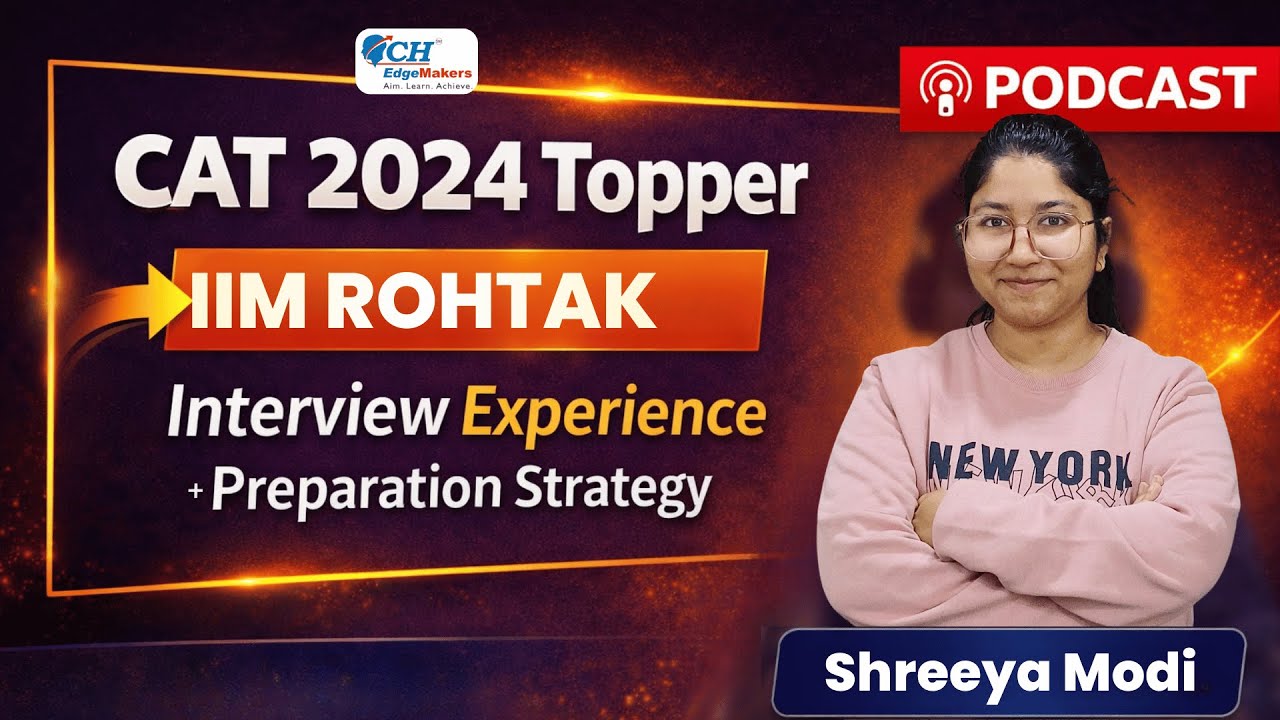 CAT 2024 Topper Shreeya Modi Reveals IIM Rohtak Interview Strategy | Best CAT Coaching in Indore