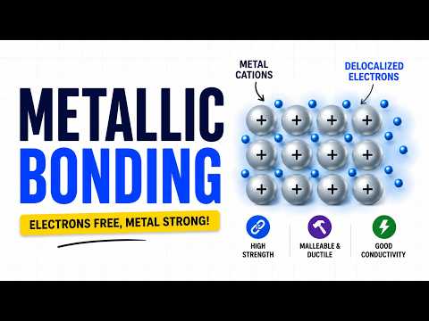 Metallic Bonding: Why Metals Shine and Bend!