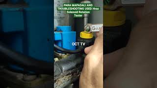 GAMIT KAYO NG SOLENOID VALVE ROTATION TESTER PARA MADALI AMG TROUBLESHOOTING