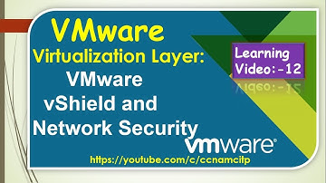 VMware Virtualization Layer: VMware vShield and Network Security-Video-12