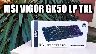 Kampanya Fiyatlı Msi Vigor Gk50 Low Profile Tkl Klavye İncelemesi
