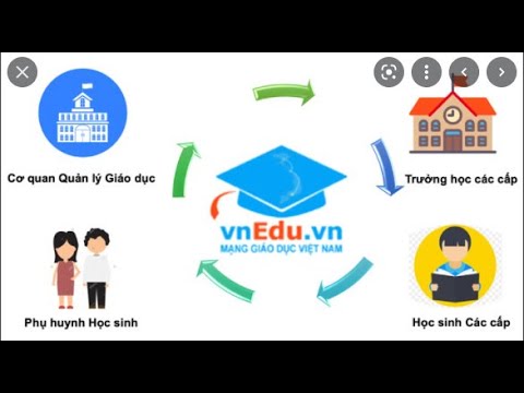 Video Cài app Sổ liên lạc điện tử VnEdu - youtube