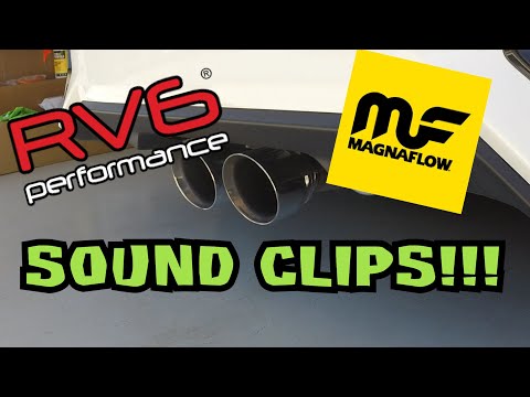 RV6/Magnaflow exhaust cold start (2017 Honda Civic Si)