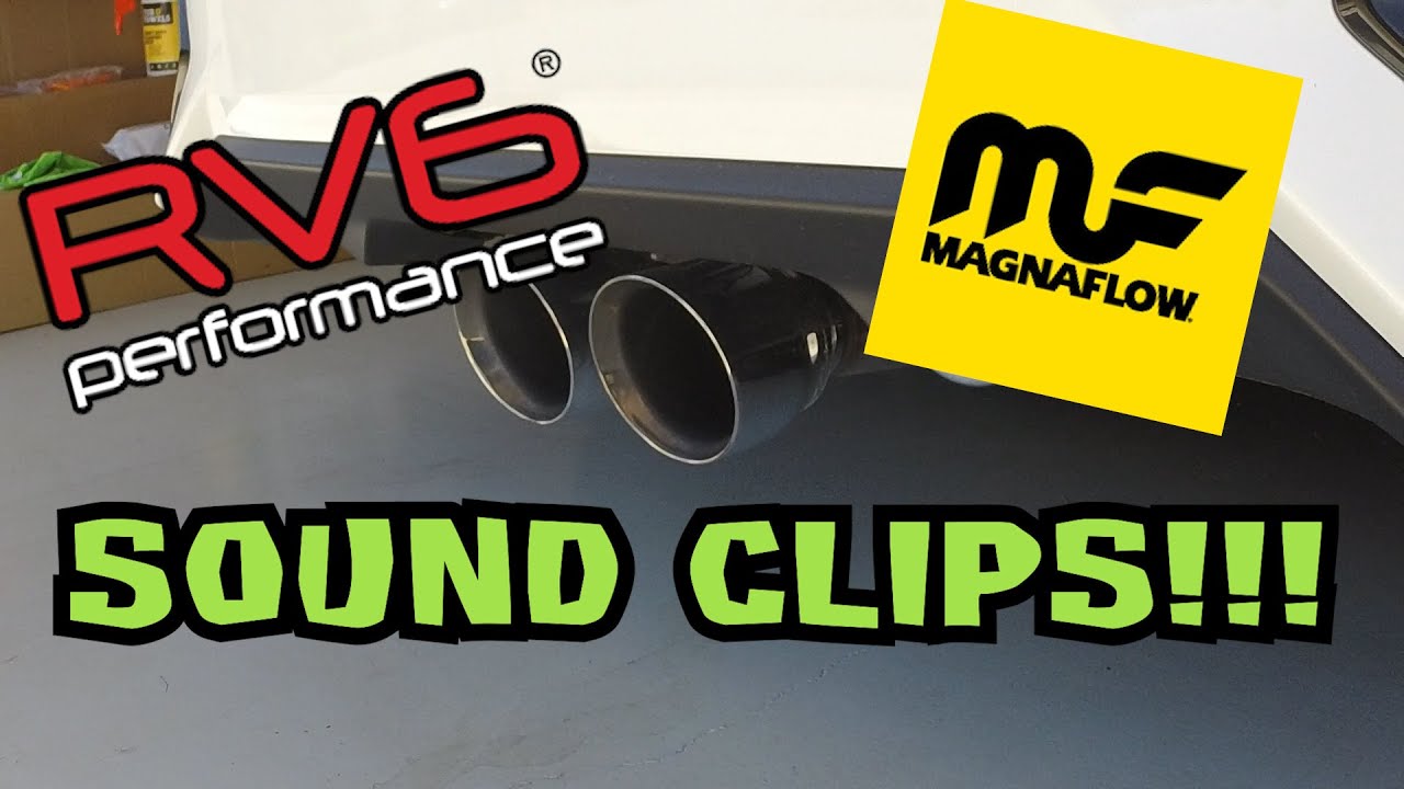 RV6/Magnaflow exhaust cold start (2017 Honda Civic Si)