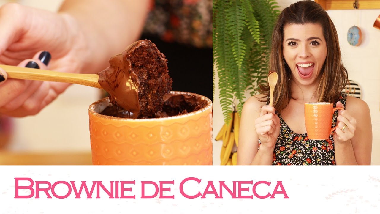 BROWNIE DE CANECA EM 5 MINUTOS! TPM, PRA QUE TE QUERO?