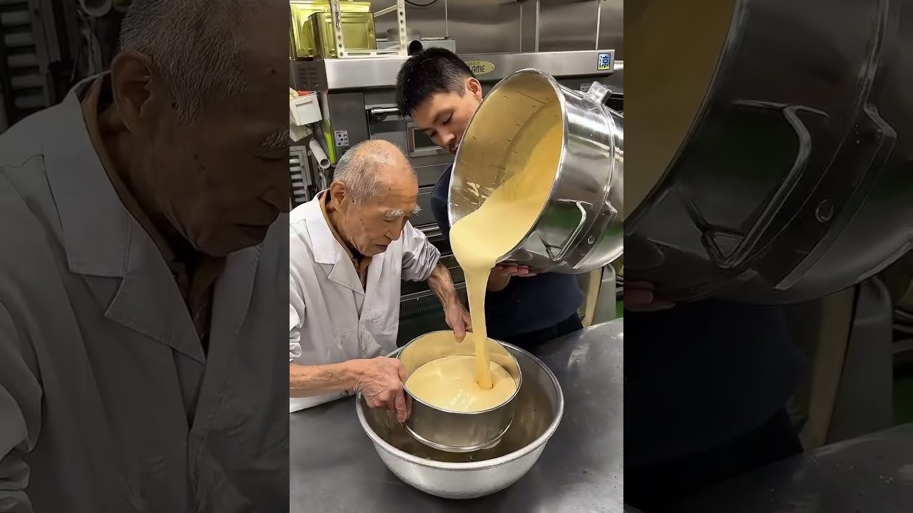 Japanese cuisine | Honey cake made by 84 year old grandpa 🍯 