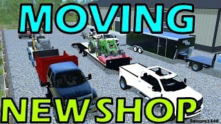 Farming Simulator 17 - Moving To The New Lawn Care Shop