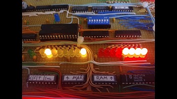 8 bit CPU RAM module and Memory Address Register Build - The Inspector