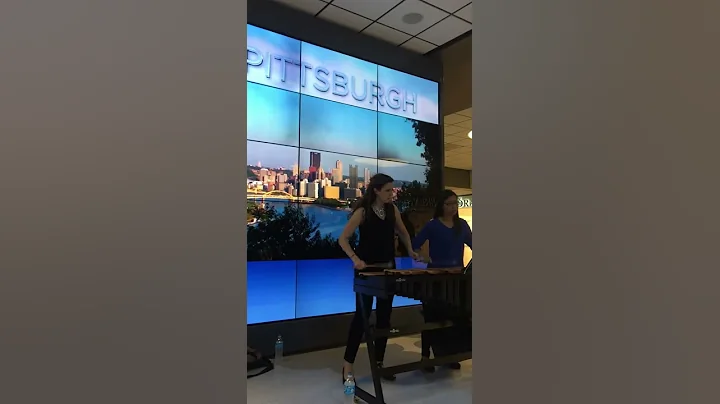 Jennie and Siu Yan as a Pittsburgh advertisement