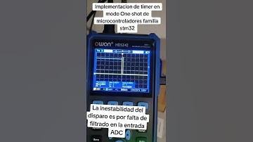 One pulse mode smt32 #stm32 #microcontroller #ingenieria #timer