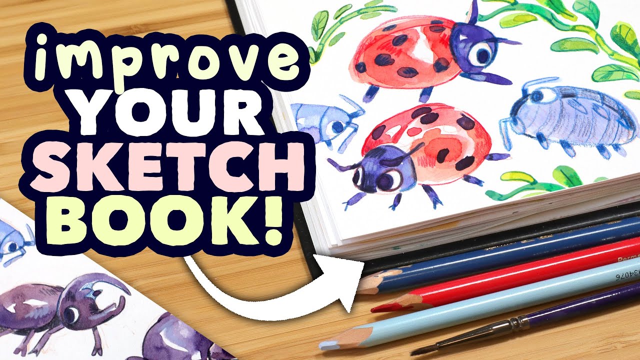 9 Beginner-Friendly Ways to Fill Your Sketchbook – Binge Drawing