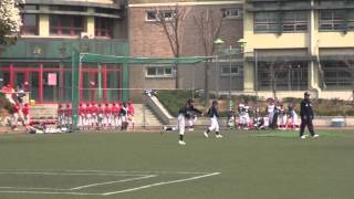 연습경기 영일초VS이수초 6회초 20140323   이수초야구부