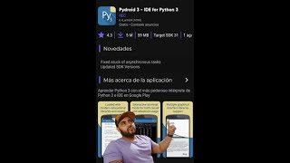 Cómo Descargar Pydroid en Android y Huawei + ¡Hola Mundo!