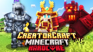 I Survived 100 Days in a MODDED SMP in Minecraft Hardcore!