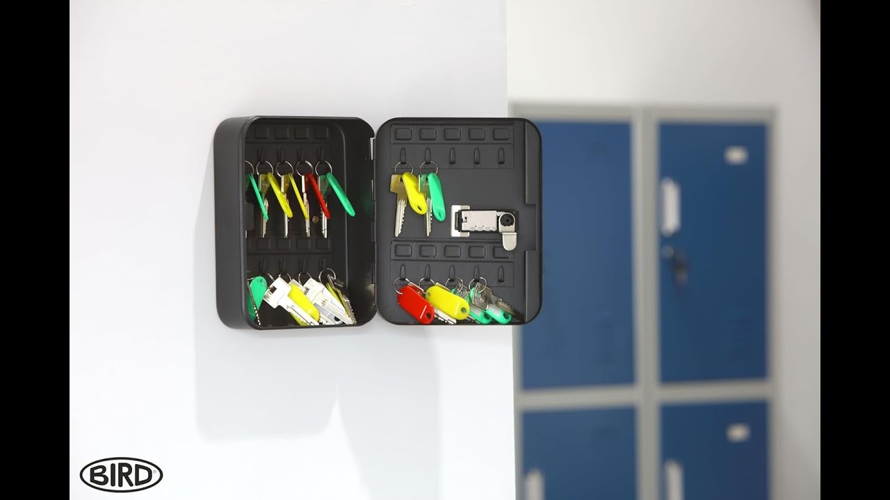 BIRD Combination Key Cabinet Key Box Wall Mounted Storage for up to 20 ...