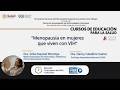 CURSOS DE EDUCACIÓN PARA LA SALUD:  "Menopausia en mujeres que viven con VIH”