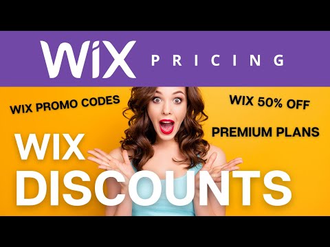 Wix Discounts - Save on your Wix Premium Plan with Wix Promo Codes, 50% OFF and More!