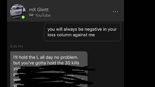 Mx Glint pc noob  gets owned by pro slayer!! ( failed revenge quest ) screenshot 5