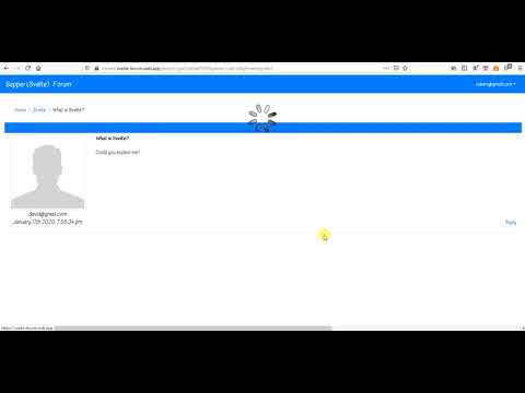 Sapper (Svelte) Basic Forum