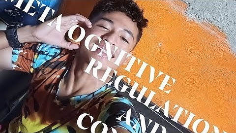 Metacognitive Regulation and Control