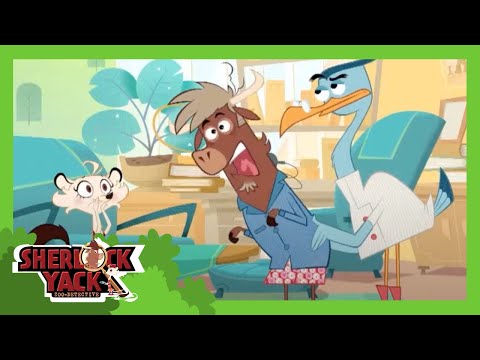 🐆 The Case of the Poisoned Cheetah and more episodes! | Sherlock Yack | Cartoons For Kids