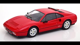 新品 KKDC180531 KK scale 1/18 フェラーリ 328 GTB 1985 red【外部