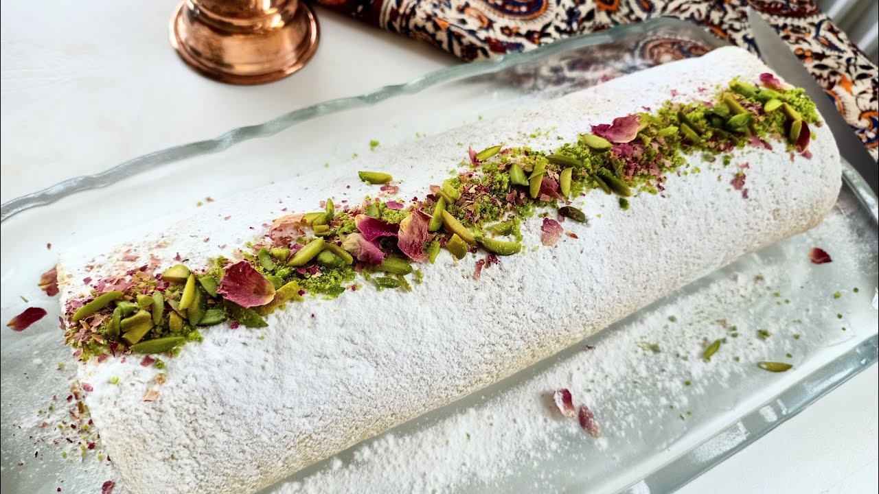 Persian Roulette Cake/Swiss Roll YouTube