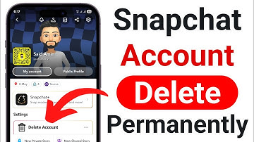 Snapchat id delete kaise kare || How to Delete Snapchat Account Permanently