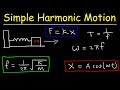 Mastering Simple Harmonic Motion Through Real-World Problem Solving