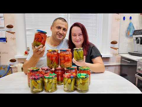 ВКУСНЕЙШИЕ МАРИНОВАННЫЕ ПОМИДОРЫ И ХРУСТЯЩИЕ ОГУРЦЫ \ ПОПРОБУЙ НАШ РЕЦЕПТ И ДРУГОГО НЕ ЗАХОЧЕШЬ