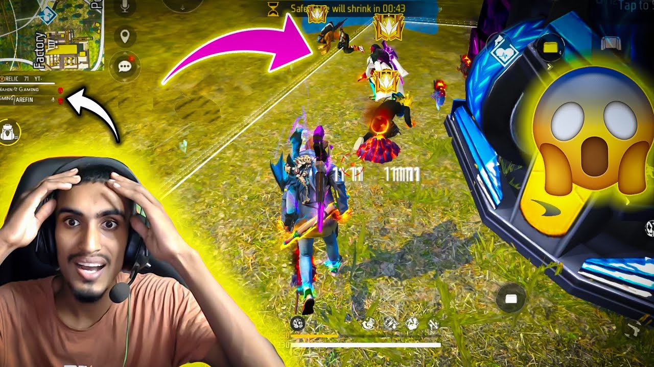 1 Vs 4 IQ lvl 9999+ Power Of My Over Confidence😱Don't Miss The End