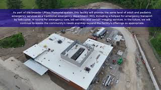 Drone Footage of the Construction of UMass Memorial Medical Center at Nashoba Valley