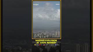 Iran Strikes Israel: Tehran Hits Israel’s Oil Hub, Explosions Shake Haifa Oil Refinery | short