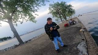 Battery Park Catfishing--Sandusky Bay, Sandusky Ohio