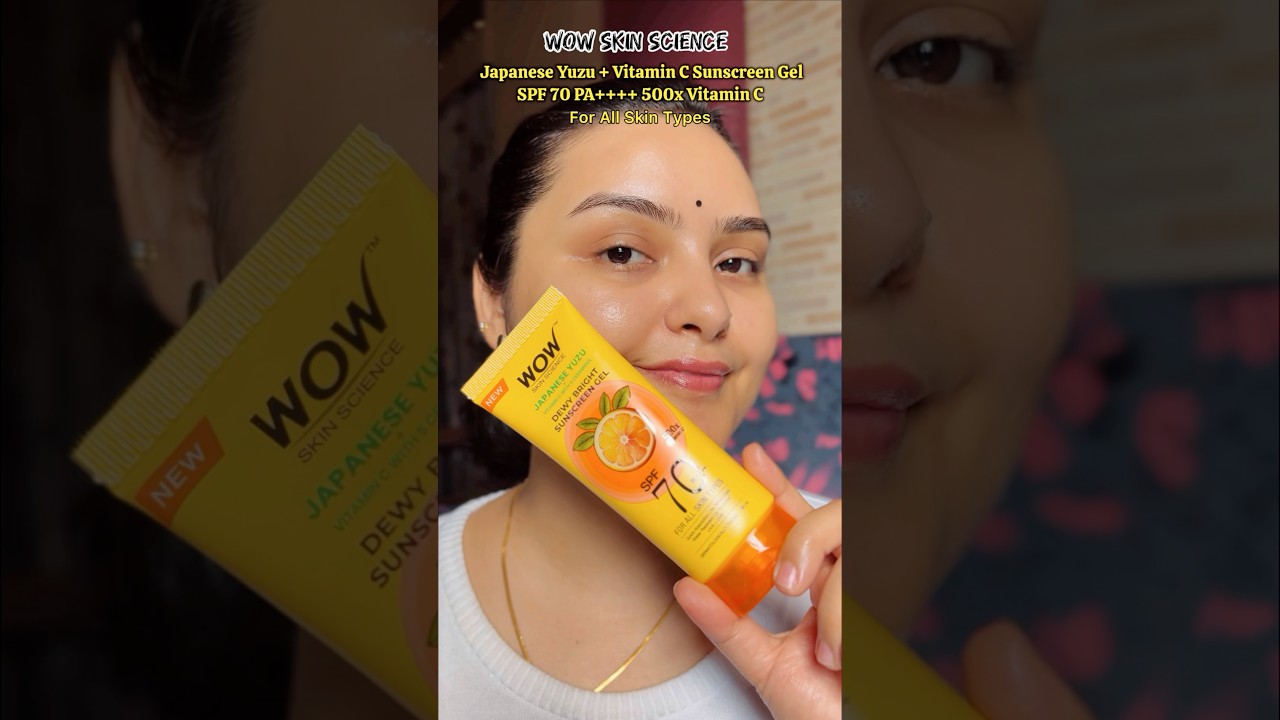Wow Skin Science Japanese Yuzu + Vitamin C Sunscreen Gel 