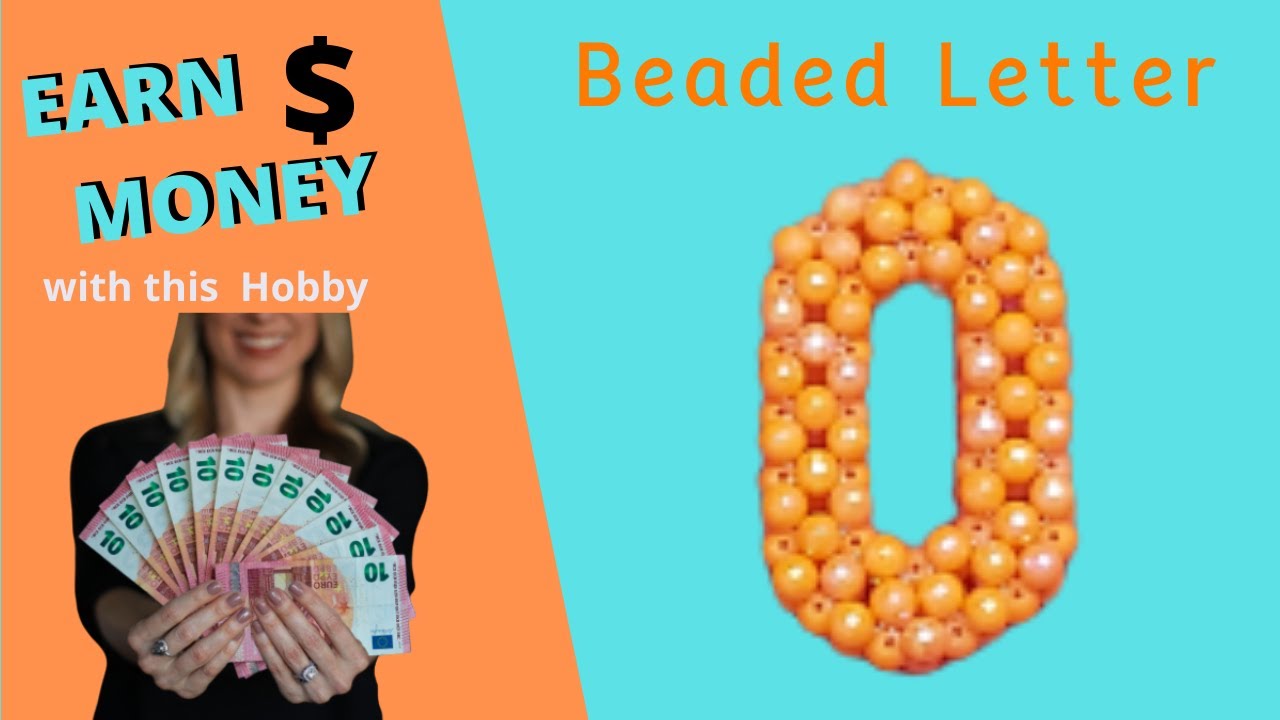 How to Make Beaded Letter O