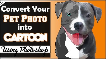 Convert your Pet photo into Cartoon using Photoshop (in Hindi) | Cartoon Effect in Photoshop | 2020