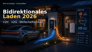 Bidirektionales Laden 2026: V2H & V2G – Technik, Recht & Wirtschaftlichkeit