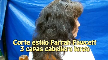 ¿Qué es un corte de pelo a lo Farrah Fawcett?