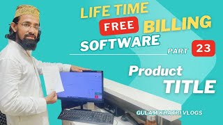 Add new Product Title Details Aronium Life Time Free Billing Invoice Software 23 | Free Billing pos screenshot 3