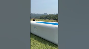 Family Portable swimming pool in summer IPOOLGO 16.5*10*4ft size