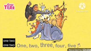 My Little Tiger How Many? Reversed