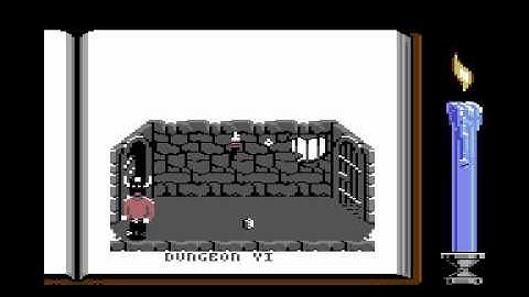 Knightmare - C64 - Gameplay vid