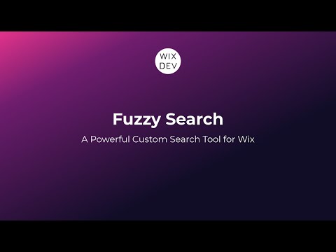 Custom Fuzzy Search on Wix | Wix Velo | Wix Dev