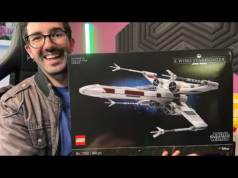 Chill LEGO X-Wing building!